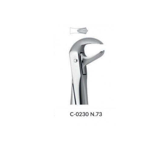 فورسپس مولر فک پایین | Lower Molars Forceps N.73 - مدل: C-0230
