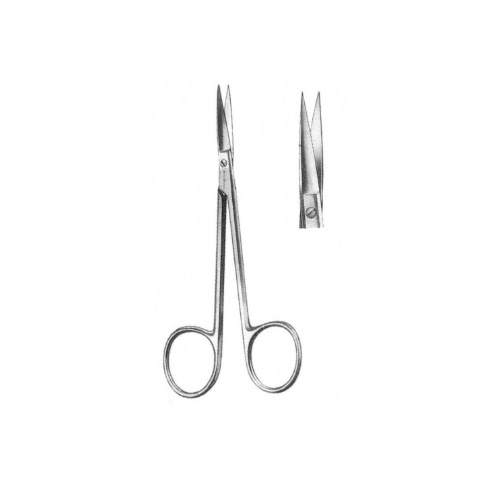 قیچی اریس سر صاف 11.5cm | Iris Scissors