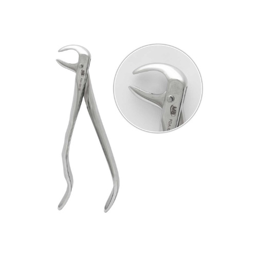فورسپس آناتومیک پره مولر فک پایین | Anatomic Lower Premolars Forceps Fig75 - مدل:MBT1194