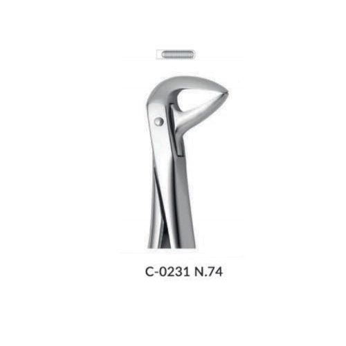 فورسپس ریشه کش فک پایین | Lower Roots Forceps N.74 - مدل:C-0231