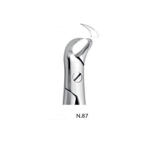 فورسپس کاهورن فک پایین | Lower Molars Decayed Forceps N.87 - مدل: C-N.87