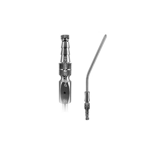 سرساکشن فلزی جراحی شماره 16 | Metal Surgical Aspirator Tips