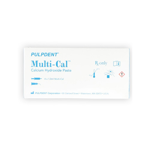 کلسیم هیدروکساید سرنگی 4 عددی | Multi Cal Calcium Hydroxide Paste