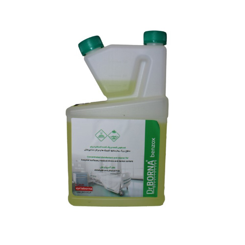 ضدعفونی کننده سطوح بنزوکس یک لیتری | Benzox Surfaces Disinfectant & cleaner