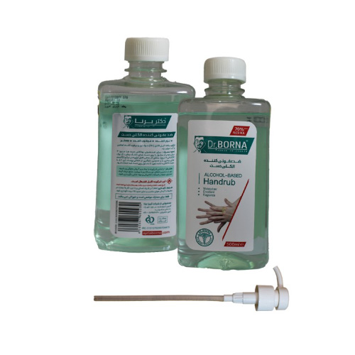 ضدعفونی کننده دست هند راب 500 میل به همراه پمپ | Hydroalcoholic Solution Handrub