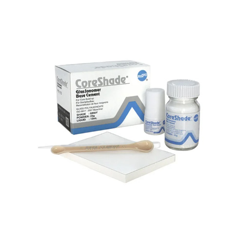 سمان گلاس آینومر کوربیلدآپ CoreShade Glass Ionomer Base Cement | CoreShade